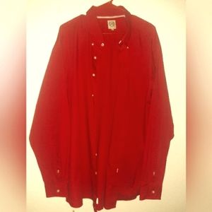 Cinch long sleeve button up shirt XXL